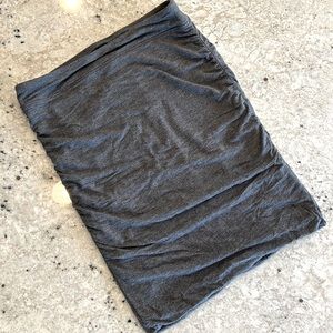 Gray Athleta Ruched Skirt S